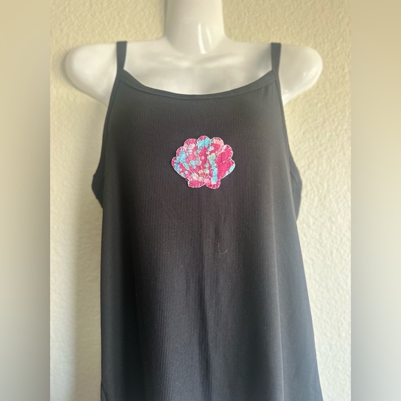 Hand Sewn Sea Shell Tank Top - Picture 1 of 2